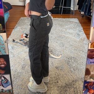 Grey carhartt cargo pants